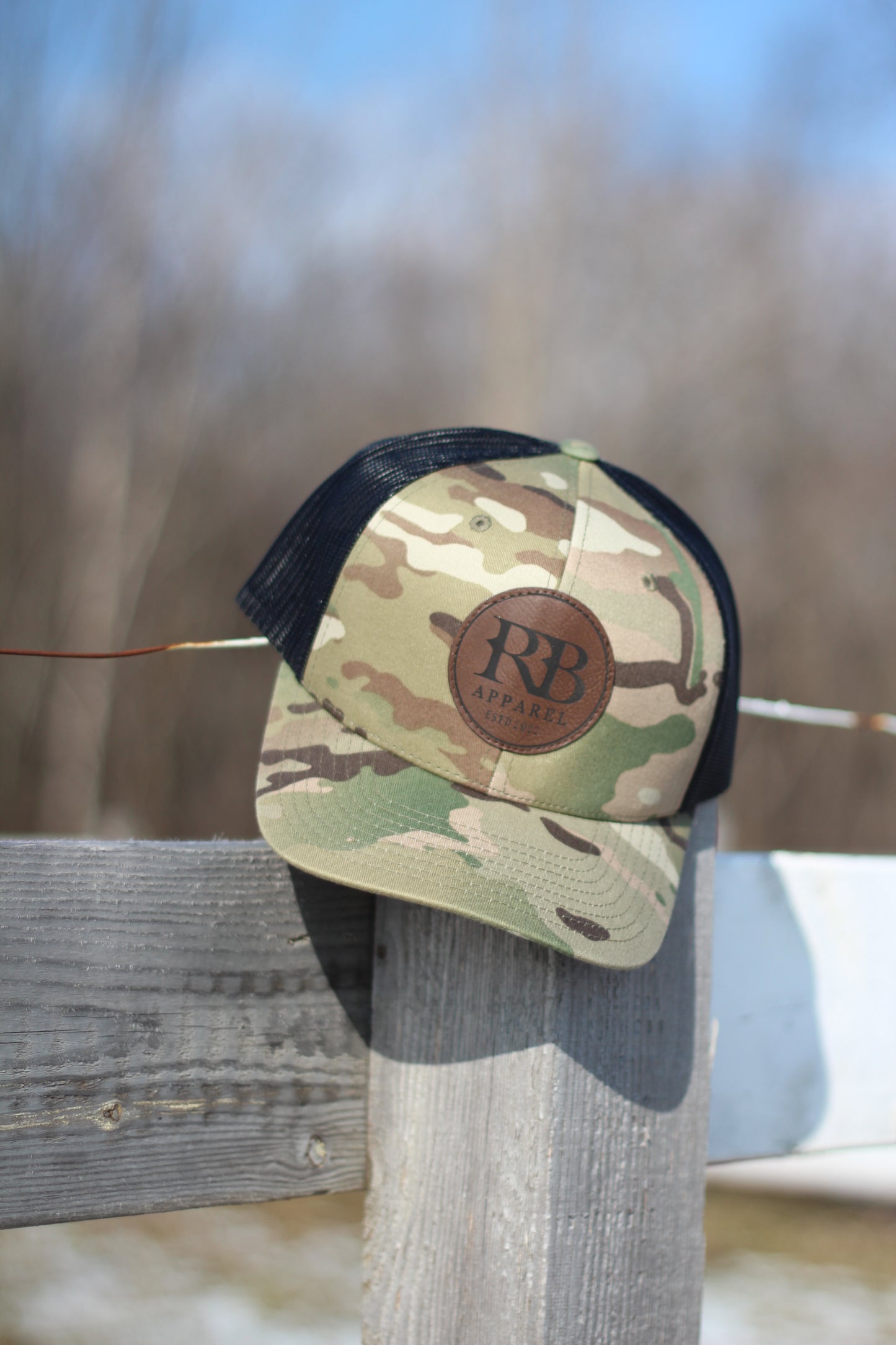 Casquette RB - Camouflage & Noir