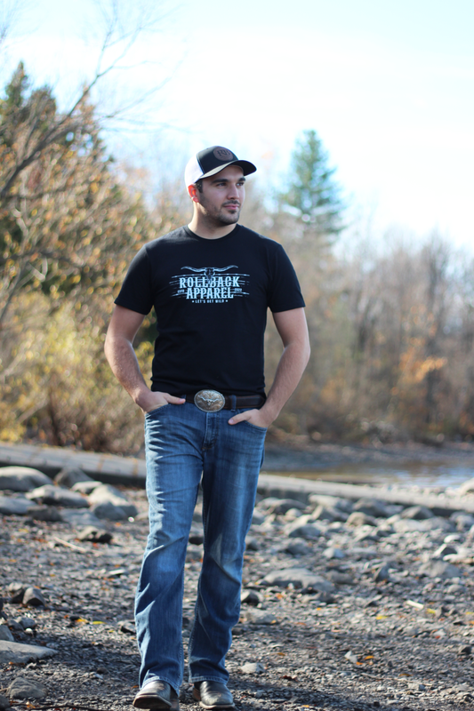 RANCH - Chandail pour homme - Noir - Avec polyester