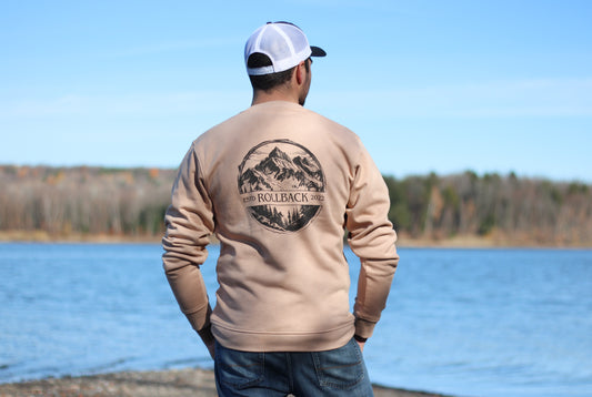 MONTAGNES - Crewneck unisexe - Clay