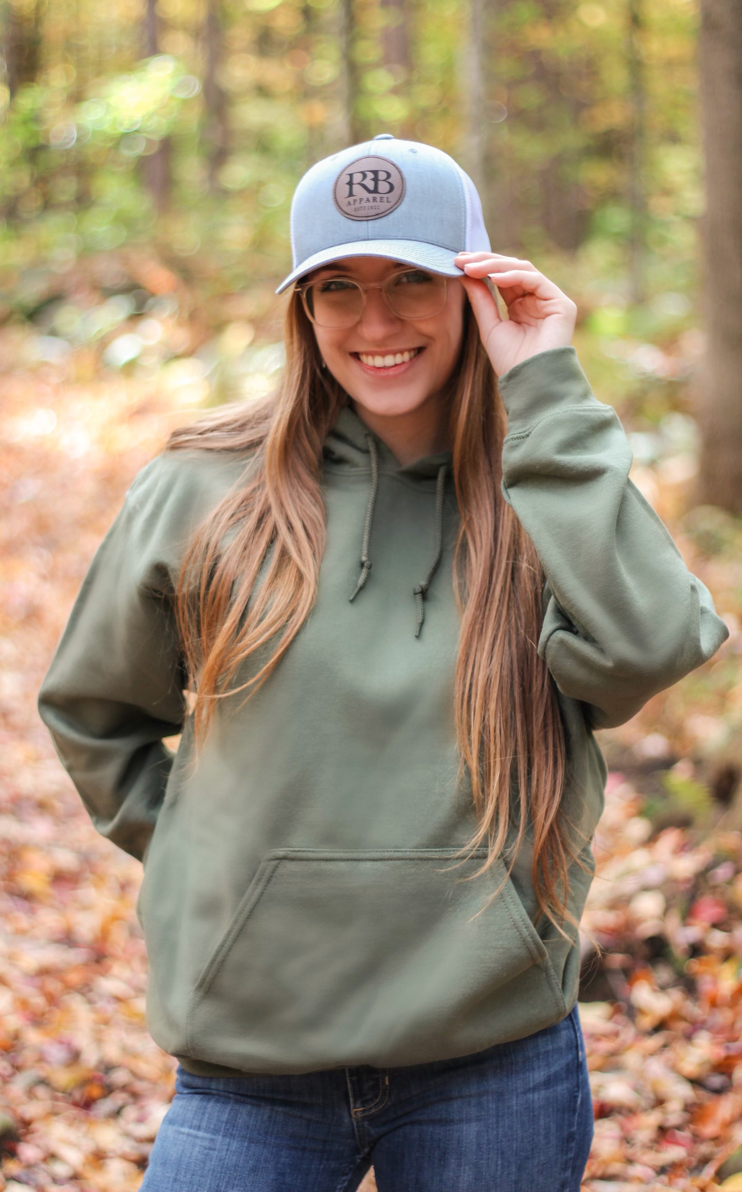 Casquette RB - Gris & Blanc