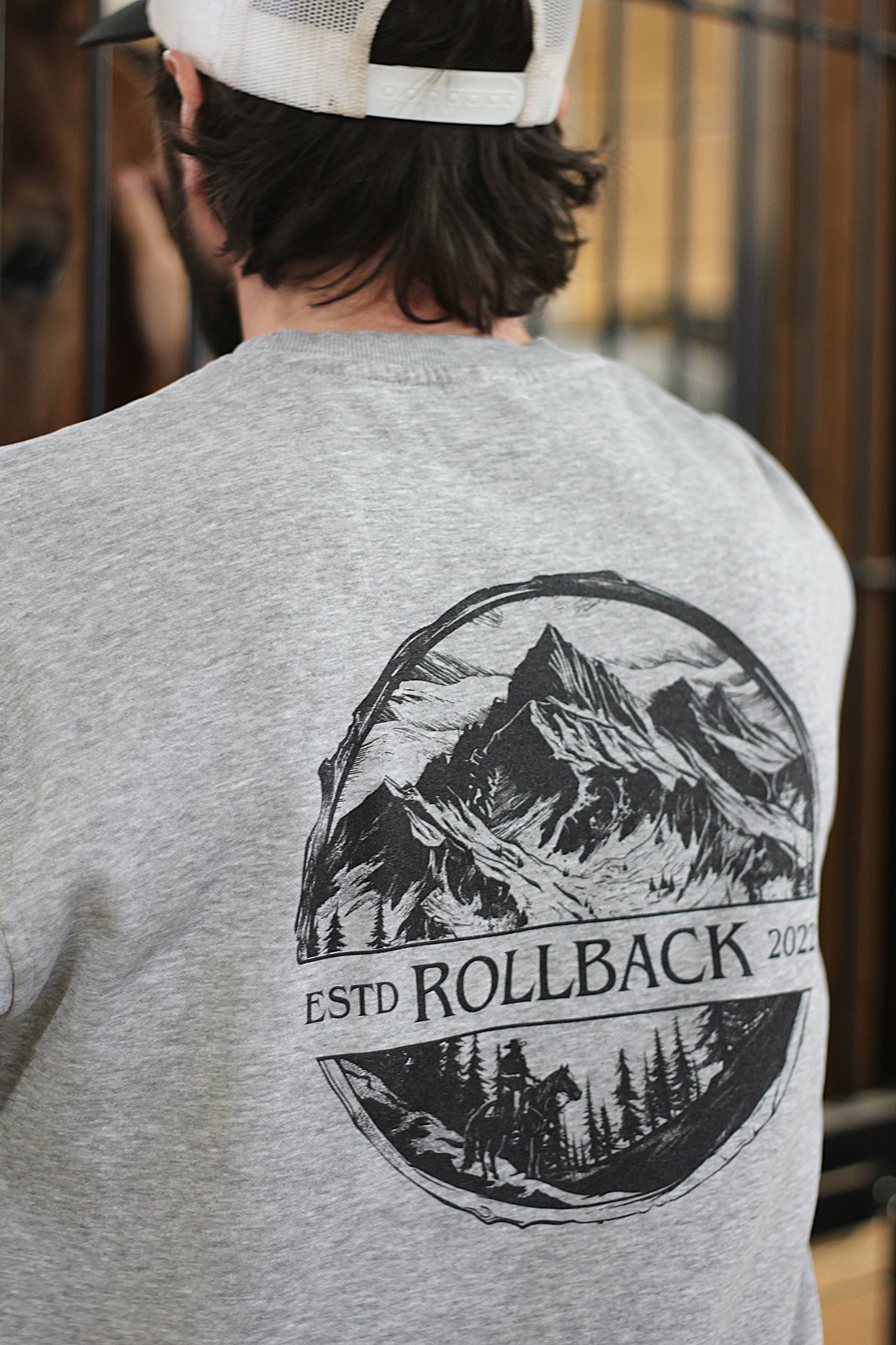 MONTAGNES - Crewneck unisexe - gris